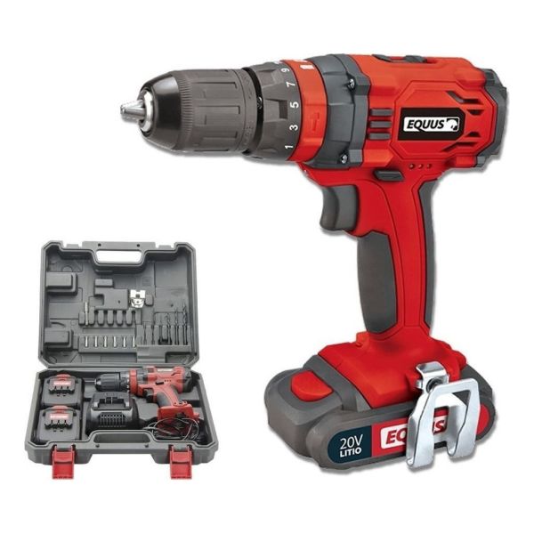 Combo Taladro Inalambrico Mas Sopla Aspiradora 20v Equus - Imagen 3
