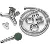 Grifería Completa Baño Monocomando Lavatorio Bidet Ducha Kir - Imagen 4
