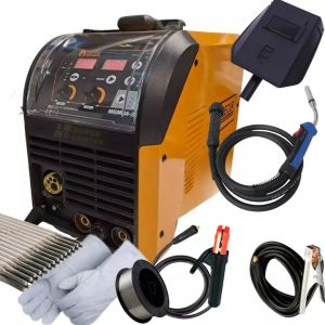 Soldadora Inverter Mig-mma-tig +electrodo +alambre Flux K K
