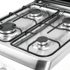 Cocina Smartlife De Acero Inox A Gas + Microondas Sl-ks5060g - Imagen 5