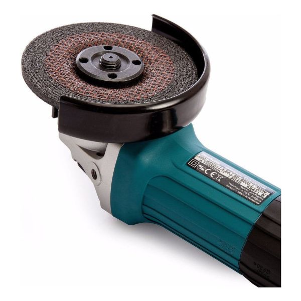 Miniamoladora Angular Makita Ga4530 Color Turquesa 720 w 110 - Imagen 2
