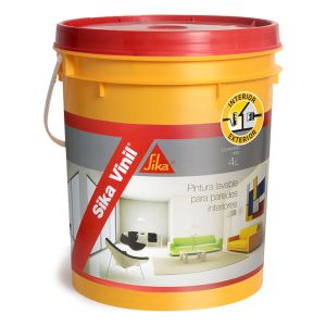 Pintura Interior Super Lavable Sika Vinil 4 Lt