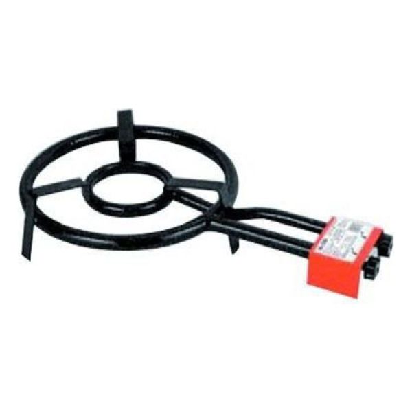 Paellero Esmaltado A Gas De 36 A 70cm 2 Círculos Español Kir