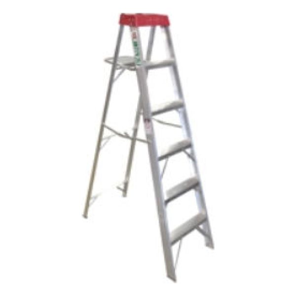 Escalera Escalumex Tijera De Aluminio 1.83m Stl-6 5 Escalone