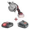 Combo Sierra Circular Inalámbrica + Batería + Cargador Equus - Imagen 2