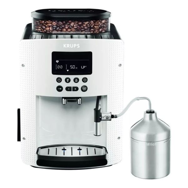 Cafetera Krups Automatic Espresso Essential Display Blanca