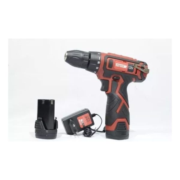 Taladro Atornillador Inalámbrico 12v Maletín 2 Bateria Litio - Imagen 7