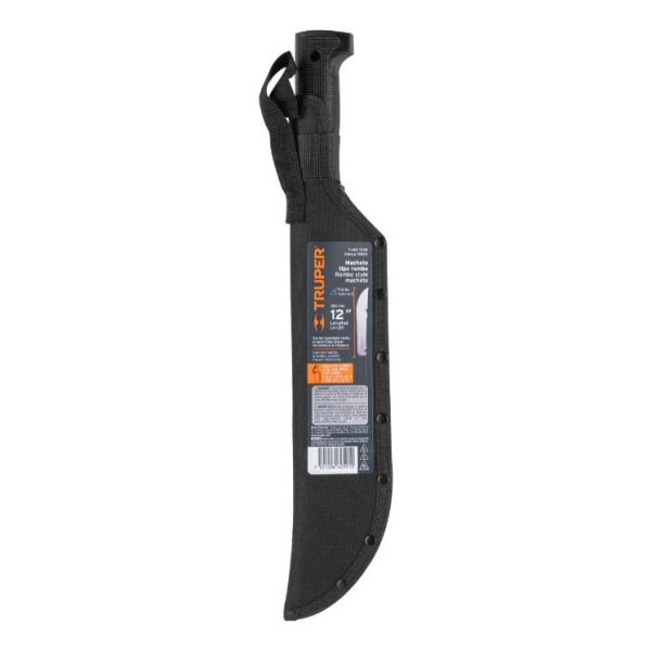 Machete De Acero Tipo Rambo 12 31cm Funda Truper 100655 - Imagen 2