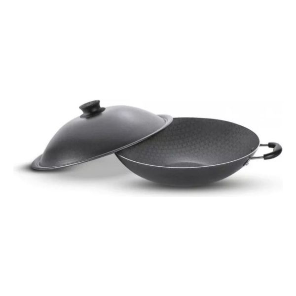 Olla Wok Starflon Paris Negro Tramontina - Imagen 3