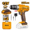 Taladro Inalambrico 25nm Ingco Cidli1228 - P G - Imagen 3