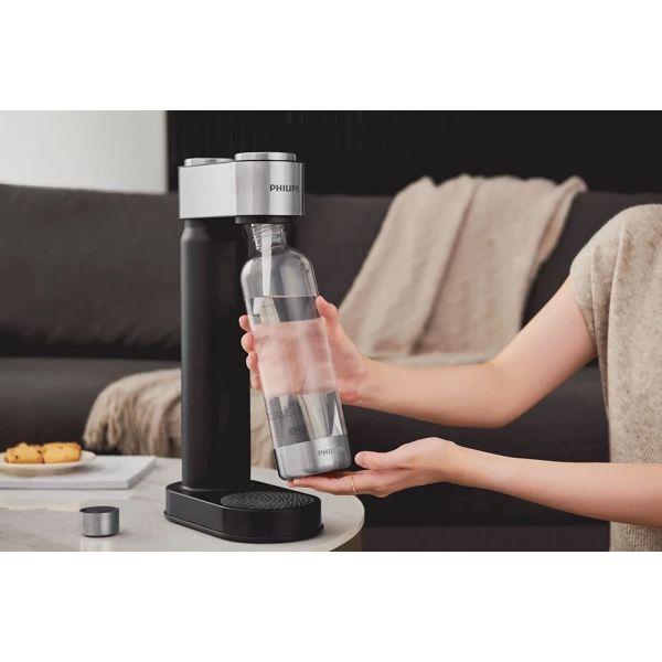 Máquina De Soda Philips Add4902bk + Botella 1 Lt + Co2 - Imagen 7