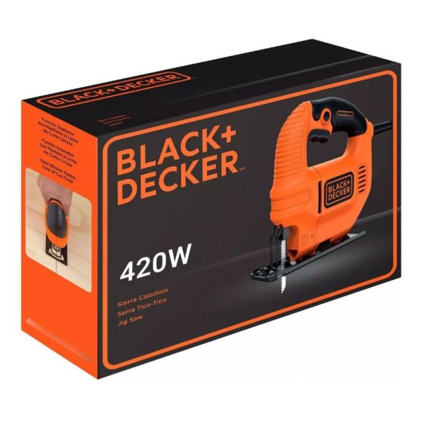 Sierra Caladora Black+decker Ks501 420w Kirkor - Imagen 5