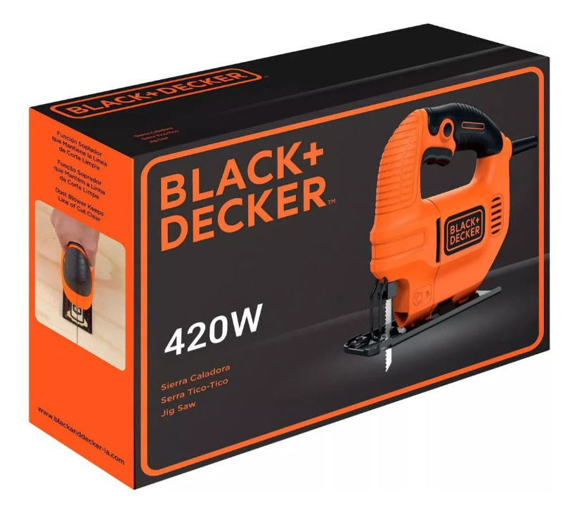 Sierra Caladora Black+decker Ks501 420w Kirkor - Imagen 5