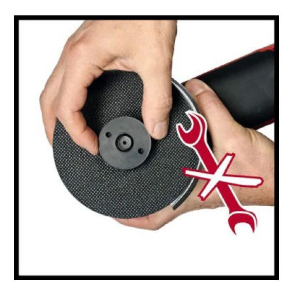Amoladora Angular 5'' 1010w 125mm V. Variable Einhell Kirkor - Imagen 3