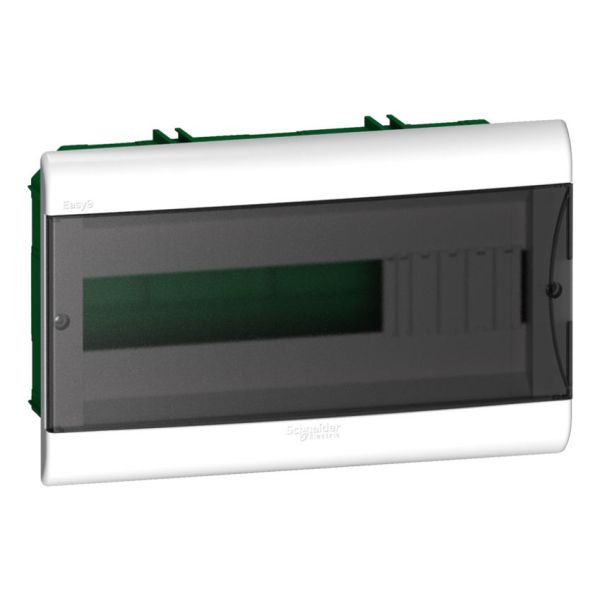 Tablero De Embutir 16 Polos Puerta Fumé Schneider