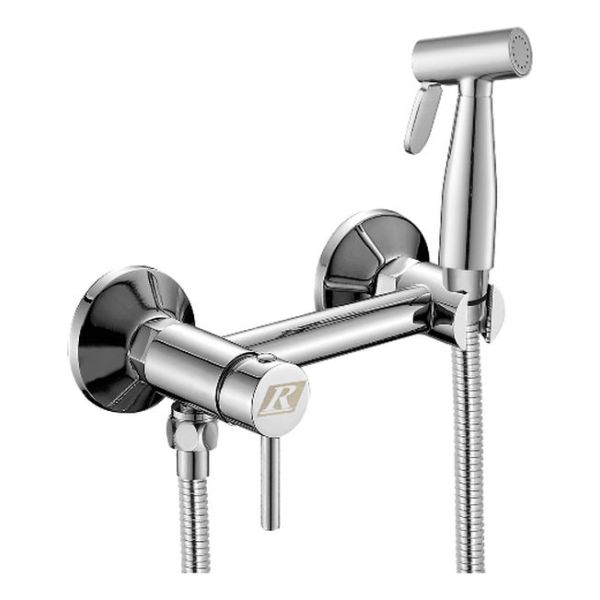 Ducha Higiénica Bidet Satinada Palito Rimontti 15cm Premium