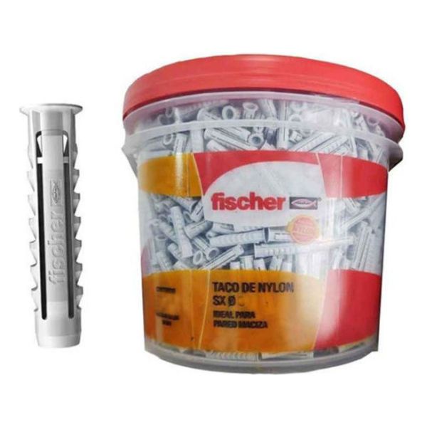 Tacos Fischer Sx Todo Tipo Materiales 10 Mm X 400 Unidades - Imagen 2