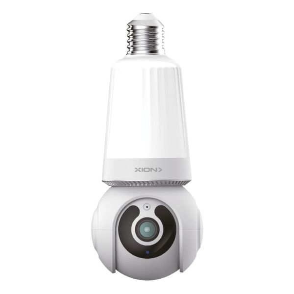 Cámara Seguridad Smart Lampara Luz Led Y Sensor Xion Kirkor