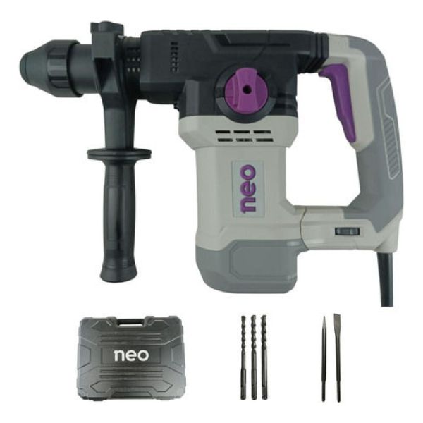 Rotomartillo 1500w Neo 7 Joules Sds Plus En Valija Rm1032/1/