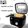 Freidora Punktal De Aceite 1800w 2.5l Termostato Ajustable C - Imagen 3