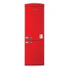 Heladera James J 373 Rr Retro Rojo Combi 324 Lts Kirkor