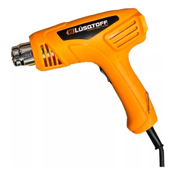 Pistola De Calor 1600w Lusqtoff Pcl1600-7 + Accesorios