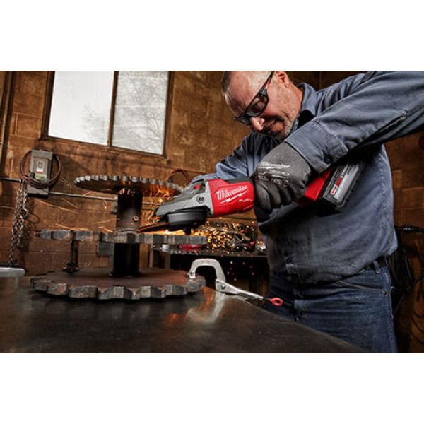 Amoladora Milwaukee Cabeza Plana 5''fuel 18v Int.h.muerto(si - Imagen 4