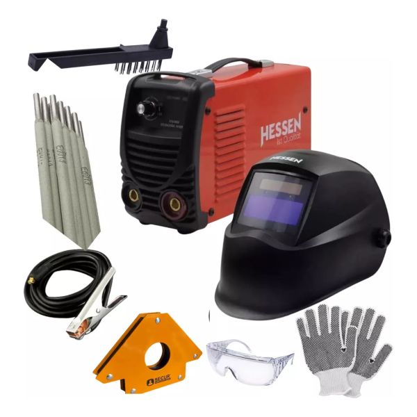 Maquina De Soldar Mma 120a Energy + Careta De Proteccion - Imagen 2