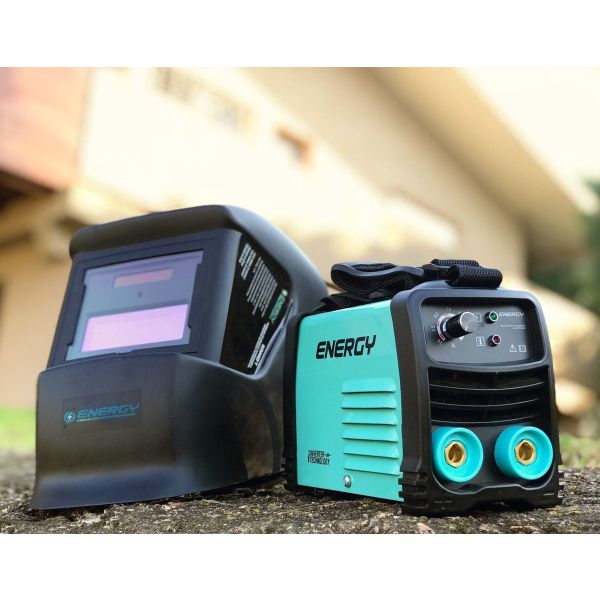 Soldadora Inverter Pequeña Compacta Electrodo 100amp Energy - Imagen 2
