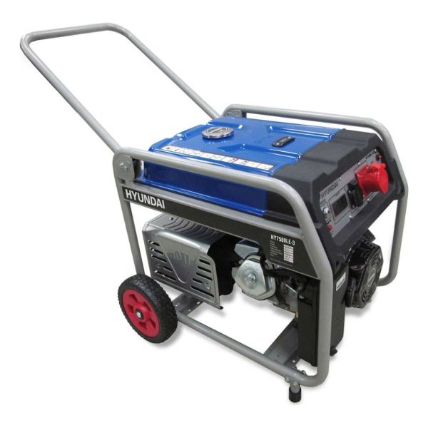 Generador Trifásico Hyundai 7000w Hy7500le-3