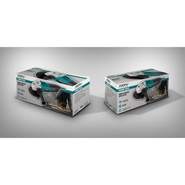 Amoladora Angular Xion Velocidad 11000rpm Xi-toolag81 Kirkor - Imagen 3