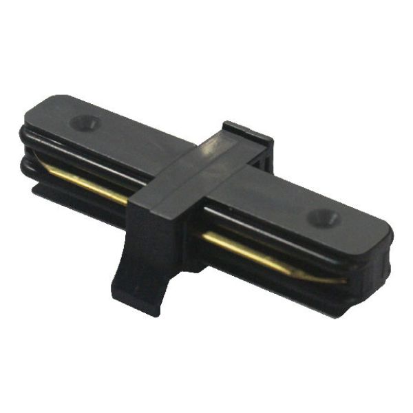 Unión Lineal Abs Negra Para Riel 2 Wiri-i(t) - Ixec Ix9606