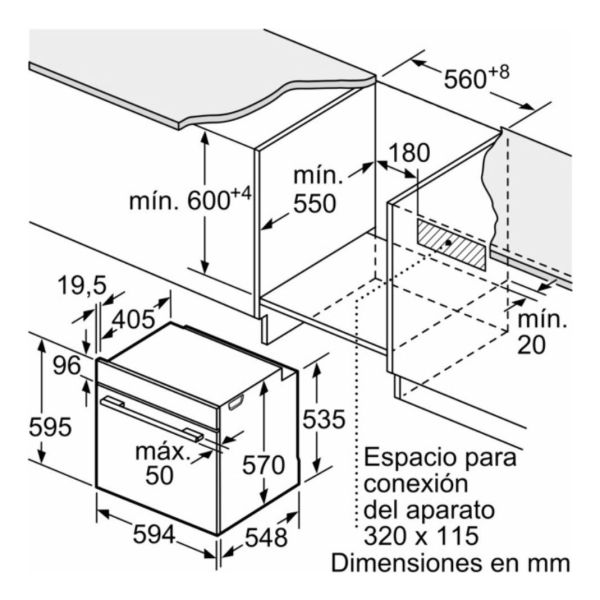 Horno Multifunción Con Vapor Bosch Hrg635bs1 - Imagen 4