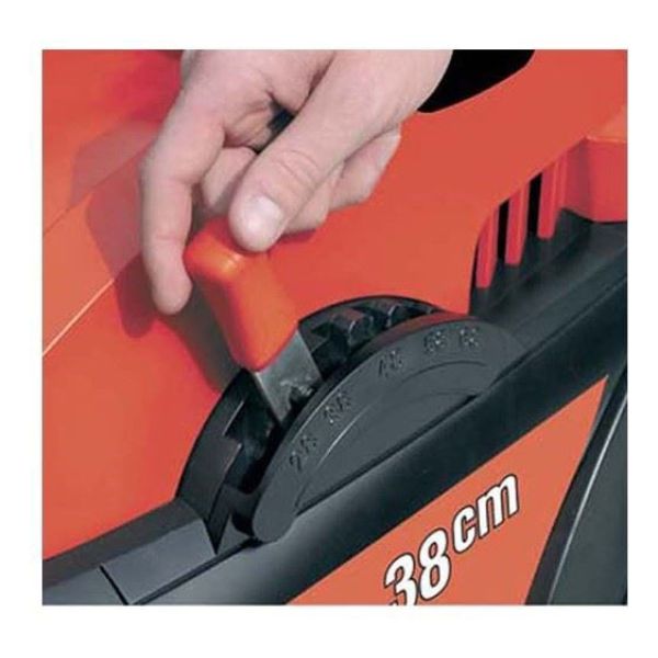 Cortacesped Electrica Gr3800 Black Decker 1600w - Kirkor Kir - Imagen 3