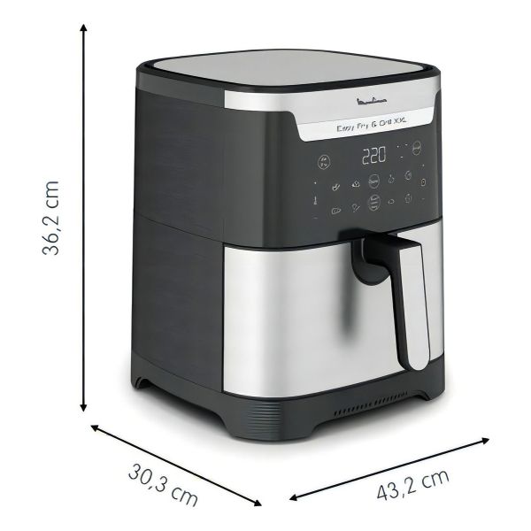 Freidora De Aire Moulinex Easy Fry & Grill Xxl 6,5lt - Imagen 9