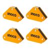 Set X 4 Escuadra Magnetica Ingco Amwh4062
