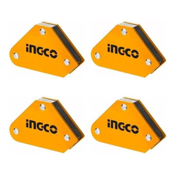 Set X 4 Escuadra Magnetica Ingco Amwh4062
