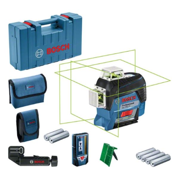 Nivel Láser De Líneas 360º Bosch Gll 3-80 Cg