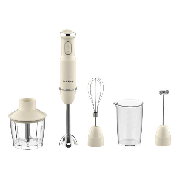 Mixer De Mano Retro Con Accesorios Xion Xi-li1977 Kirkor
