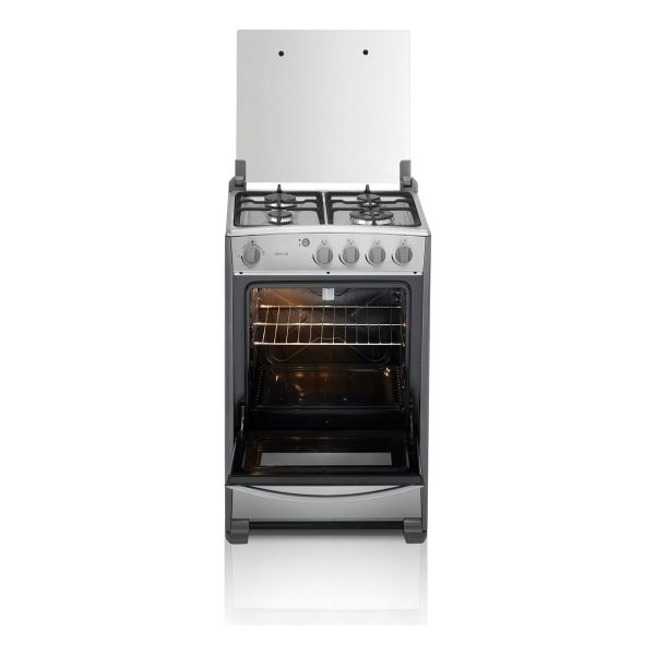 Cocina A Gas Indurama 4 Hornallas Castilla Gril A Gas Inox - Imagen 5