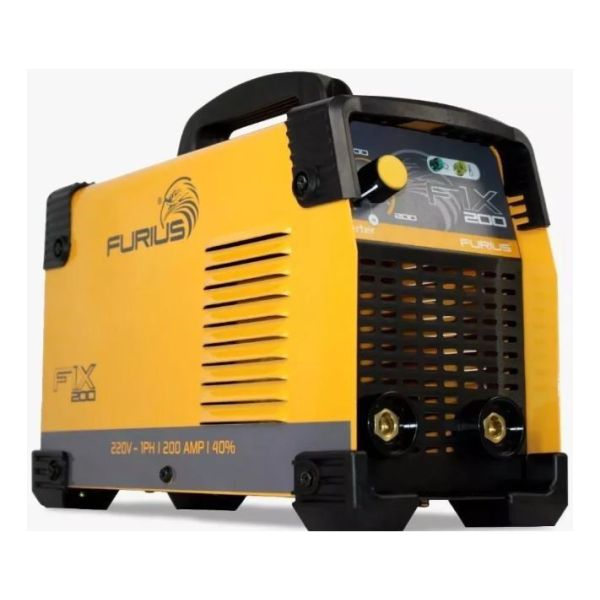 Soldadora Inverter 200 Amp Furius Profesional Turbo Ventilad - Imagen 2