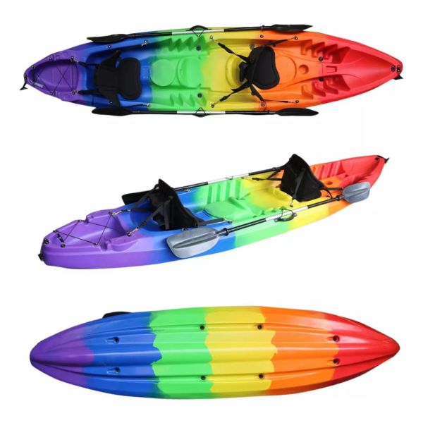 Kayak Familiar Con Accesorios 370x86x42cm Happiness Vk-70 - Imagen 7