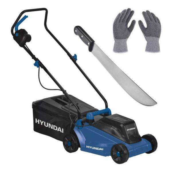 Cortadora De Cesped Hyundai Hygt5602 Electrica 1.5hp + Gifts