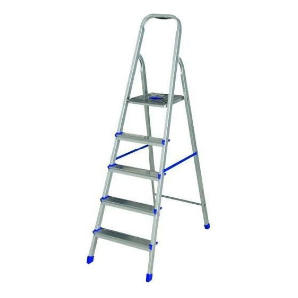 Escalera Aluminio 5 Escalones Mor Oferta Kirkor