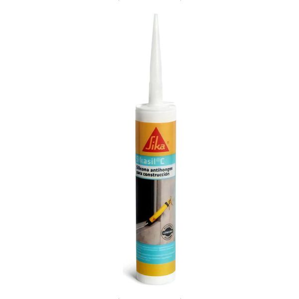 Sika 0609141 Silicona Blanca 280cc Para Interior 288g - Imagen 5