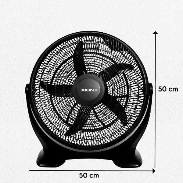 Ventilador Turb Circulador Xion Xi-v55 3 Velocidades 5 Aspas - Imagen 6