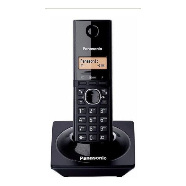 Teléfono Panasonic Kx-tg1711 Inalámbrico Negro Kirkor