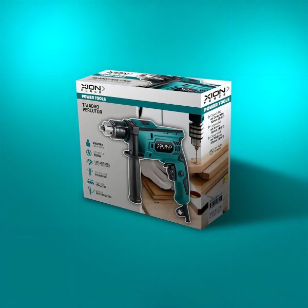 Taladro Percutor 650w Xion Xi-toolhd65 Kirkor - Imagen 3