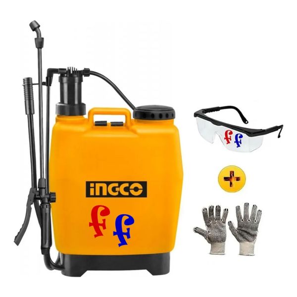 Pulverizador Fumigador 16lt Mochila Ingco Hspp4161 Desinfect - Imagen 2