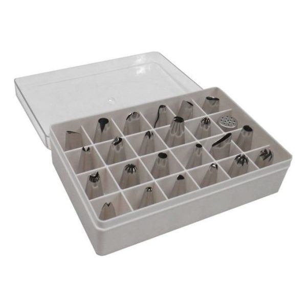 Set 24 Punteros Picos Reposteria Excelente Calidad Kirkor